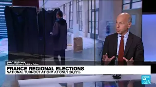 Analysis: Turnout low as France votes in first round of regional elections