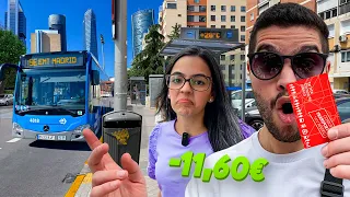 PUBLIC TRANSPORTATION in MADRID is not what I EXPECTED - First Impressions of Spain