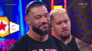 Roman Reigns officially recruits Sami Zayn -  SmackDown Live 9/23/2022