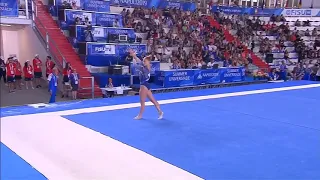 Liliia Akhaimova (RUS) Floor Exercise Qualifications/Team Final | Universiade 2019