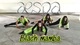 AESPA (에스파) - BLACK MAMBA Dance Cover by AesthetiQ Indonesia