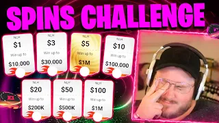 PLAYING EVERY SINGLE SPINS ULTRA ON PARTYPOKER! PROFIT/ LOSS CHALLENGE | Pokerstaples Spins