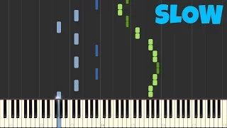 Chopin - Spring Waltz [SLOW Piano Tutorial] [50% speed] (Synthesia/Sheet Music)
