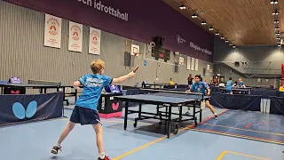 Gabriel vs Svante Sänd Silfverhjelm (Sveriges 4:e bästa 2012) Ängbys Vinterpool