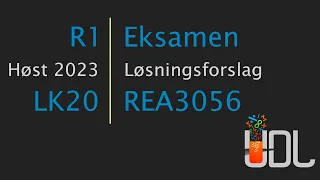 R1 Eksamen, Høst 2023, Løsningsforslag, LK20