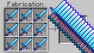 Minecraft mais je peux Multiplier les Items à l'infini.. (incroyable)