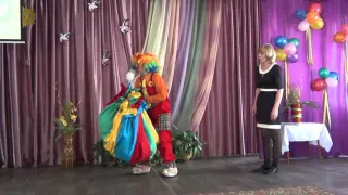 Клоун Зефирчик на празднике в младшей группе детского сада
