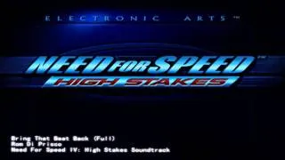 Need for Speed IV Soundtrack - Bring That Beat Back