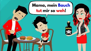 Learn German | Cheating wife poisons her husband and son!