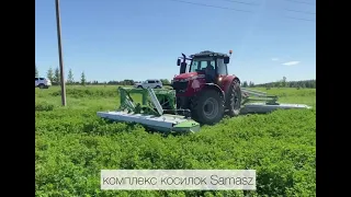 Запуск комплекса косилок Samasz в республике Марий Эл