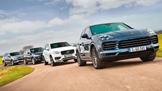 2018 BMW X5 vs 2018 Mercedes GLE vs 2019 Porsche Cayenne vs 2018 Volvo XC90