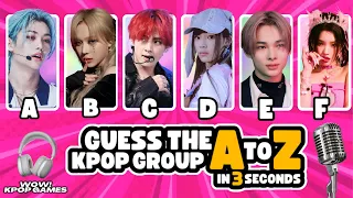 GUESS THE KPOP SONG: from A to Z 🎼 | WOW KPOP GAMES | KPOP QUIZ 2024