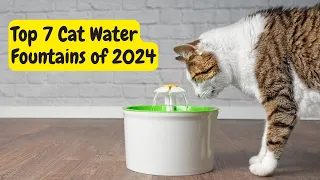 Top 7 Cat Water Fountains of 2024