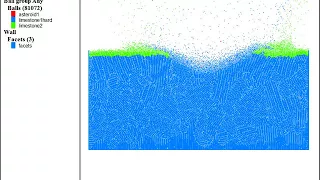 Chicxulub Asteroid Impact at 45o using PFC-2D