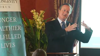 David Cameron, Alzheimer's Research UK - The Longevity Forum 2022