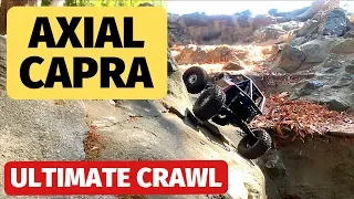 Axial Capra - crawling, running video and DIG demonstration