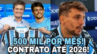 É OFICIAL! GRÊMIO FECHA COM RODRIGO CAIO! NOVO ZAGUEIRO DO IMORTAL !!!!