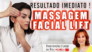 MASSAGEM FACIAL Lift Rejuvenescedora #FiqueEmCasa e Cuide da Pele #Comigo