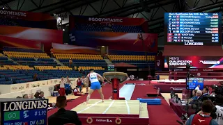 RI Se Gwang (PRK) - 2018 Artistic Worlds, Doha (QAT) - Qualifications Vault 1