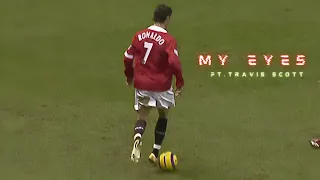 Young Cristiano Ronaldo || Skills & Goals || My Eyes || Travis Scott