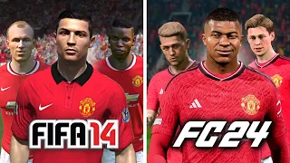 Jag återbyggde Manchester United från FIFA 14 till FC 24!