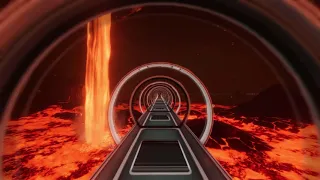 Building bases that take you from the surface to the lava zones in Subnautica