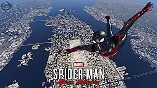 Spider-Man: Miles Morales PS5 - How To Fly Across New York City! [GLITCH]