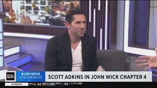 Scott Adkins discusses his role in "John Wick: Chapter 4"