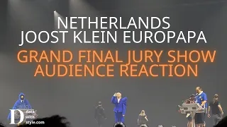 Eurovision Audience Reaction Europapa Netherlands Joost Klein - Grand Final Jury Show