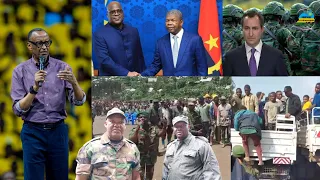 URUBYIRUKO RUSHYA MURI M23/ RDC YASABYE ANGOLA GUHANA U RWANDA/U RWANDA RWASABWE KWIKORAHO IPEREREZA