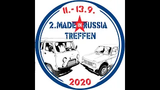 2. MADE in RUSSIA Treffen 2020, Königsbrück. Слёт любителей советских/российских автомобилей.