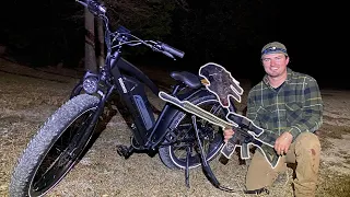 Thermal Hog Hunting Off ELECTRIC BIKE?? {Catch Clean Cook}