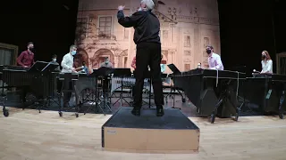La  venta de los gatos (Intermedio) de José Serrano para orquesta de percusión