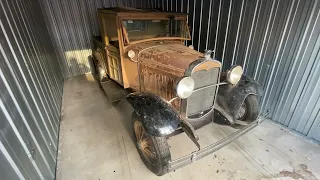 SOLD at AUCTION!  1931 Ford Model A Woody Pickup Selling at Auction