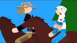 Fall off your Horse! | Sticknodes Animation | JoJo's Bizarre Adventure Steel Ball Run