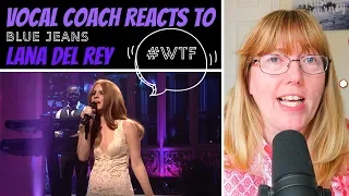 Vocal Coach Reacts to Lana Del Rey 'Blue Jeans' LIVE #whatwentwrong