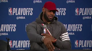 LeBron James Postgame Interview | Cavaliers vs Pacers - Game 6 | April 27, 2018 | 2018 NBA Playoffs