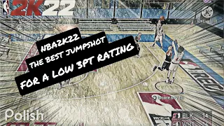 NBA 2K22 - THE BEST JUMPSHOT FOR A LOW 3PT RATING