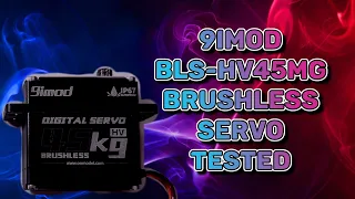 9Imod BLS-HV45MG 45kg brushless servo tested