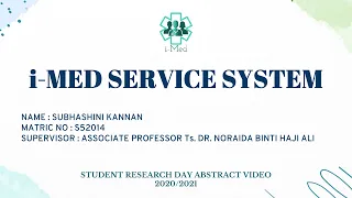Final Year Project SRD Video - SUBHASHINI KANNAN (S52014)