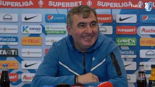 Managerul Gheorghe Hagi a prefațat partida cu FCSB, din etapa a 24-a