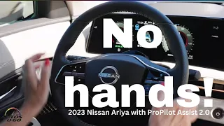 2023 Nissan Ariya with ProPilot Assist 2.0, amazinbg technology