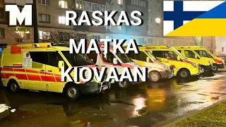 Elintärkeä Avustusmatka - 6 Ambulanssia Kiovaan - Helmikuu 2024