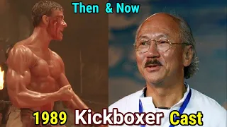 KICKBOXER Cast  THEN & NOW - Jean-Claude Van Damme