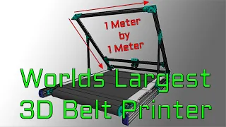 World's Largest 3D Belt Printer: Episode 1