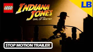 LEGO INDIANA JONES AND THE DIAL OF DESTINY TRAILER RECREATION - STOP MOTION ANIMATION