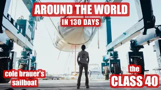 The Class 40 Sailboat Cole Brauer Sailed Around The World - Ep 271 - Lady K Sailing