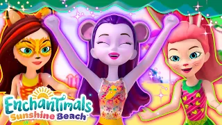 Сонячний пляж Enchantimals | НАЙКРАЩИЙ відпочинок на "Сонячному пляжі"! | 2 серія | Повна серія