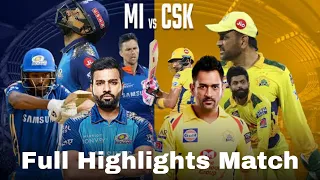 IPL Match 2021 | Mumbai Indians vs Chennai super kings | Pollard Power |  Full Highlights Match |