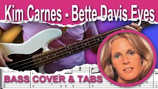 Kim Carnes - Bette Davis Eyes (Bass Cover) + TAB